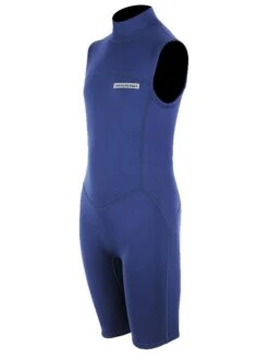 Two Bare Feet Thunderclap 2.5mm Junior Sleeveless Shorty Wetsuit (Navy) -Dive Master Shop thunderclap junior sleeveless shorty navy 2