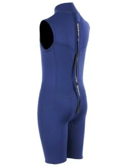 Two Bare Feet Thunderclap 2.5mm Junior Sleeveless Shorty Wetsuit (Navy) -Dive Master Shop thunderclap junior sleeveless shorty navy 4