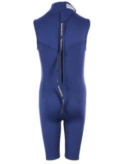 Two Bare Feet Thunderclap 2.5mm Junior Sleeveless Shorty Wetsuit (Navy) -Dive Master Shop thunderclap junior sleeveless shorty navy 5