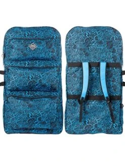 Two Bare Feet Space Triple Bodyboard And Bag Bundle (Choice Of 33", 37", 41", 42", 44") -Dive Master Shop triple blue bag 2