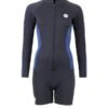 Two Bare Feet Unisex Perspective Full Zip 2.5mm Wetsuit Jacket & Hotpants Set (Black/Blue) 2 Two Bare Feet Unisex Perspective Full Zip 2.5mm Wetsuit Jacket & Hotpants Set (Black/Blue) -Dive Master Shop u3890t 6