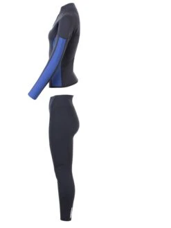 Two Bare Feet Unisex Perspective Half Zip 2.5mm Wetsuit Jacket & Pants Set (Black/Blue) 13 Two Bare Feet Unisex Perspective Half Zip 2.5mm Wetsuit Jacket & Pants Set (Black/Blue) -Dive Master Shop uhlqcb 4 1