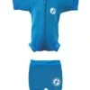 Essentials Baby Swim Kit - Newborn Wetsuit + Nappy Shorts (Aqua)