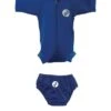 Essentials Baby Swim Kit - Newborn Wetsuit + Swim Nappy (Blue)
