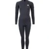 Two Bare Feet Unisex Perspective Half Zip 2.5mm Wetsuit Jacket & Pants Set (Black/Grey/Grey)