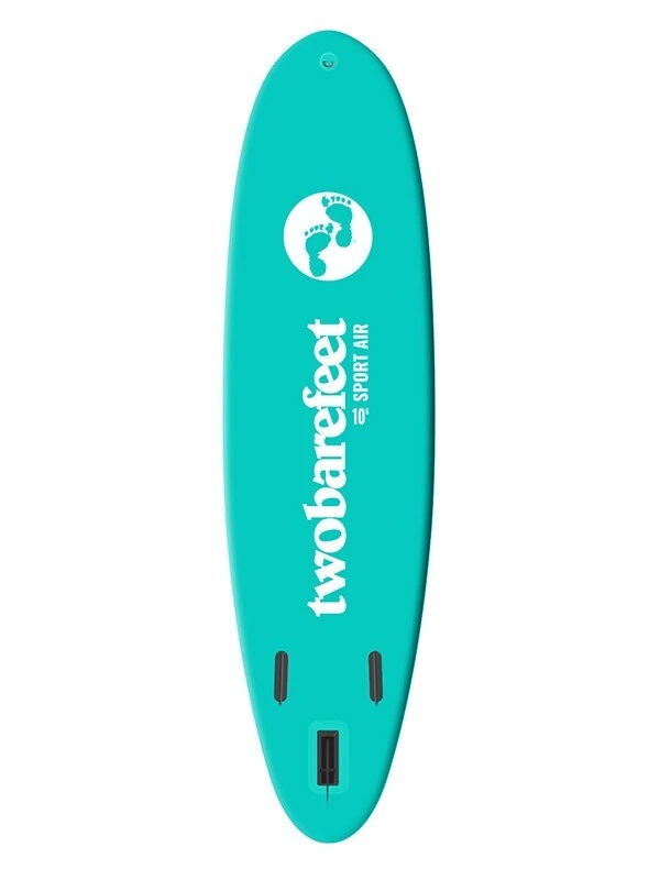Two Bare Feet Sport Air (Allround) 10'6" X 33" X 4.75" Inflatable SUP Deluxe Carbon Hybrid Pack (Teal) 4 Two Bare Feet Sport Air (Allround) 10'6" X 33" X 4.75" Inflatable SUP Deluxe Carbon Hybrid Pack (Teal) - Image 2
