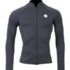 Two Bare Feet Perspective Full Zip 2.5mm Wetsuit Jacket (Black) -Dive Master Shop unisex perspective full zip black mens 1 1