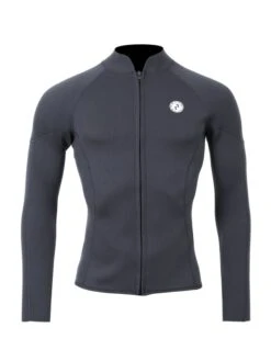 Two Bare Feet Perspective Full Zip 2.5mm Wetsuit Jacket (Black)