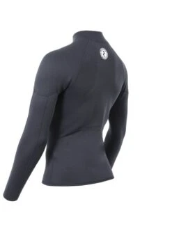 Two Bare Feet Perspective Full Zip 2.5mm Wetsuit Jacket (Black) -Dive Master Shop unisex perspective full zip black mens 4 1