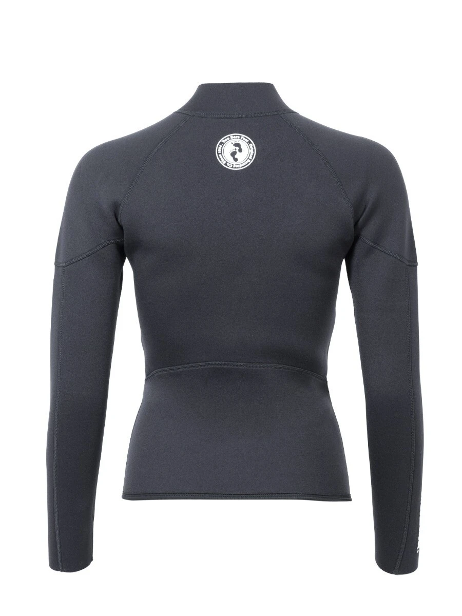 Two Bare Feet Unisex Perspective Full Zip 2.5mm Wetsuit Jacket (Black) 7 Two Bare Feet Unisex Perspective Full Zip 2.5mm Wetsuit Jacket (Black) - Image 5