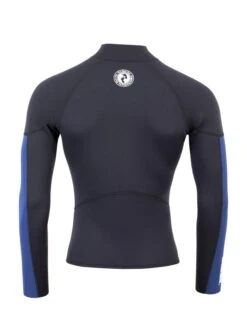 Two Bare Feet Perspective Full Zip 2.5mm Wetsuit Jacket (Black/Blue) 14 Two Bare Feet Perspective Full Zip 2.5mm Wetsuit Jacket (Black/Blue) -Dive Master Shop unisex perspective full zip jacket black blue denim 5