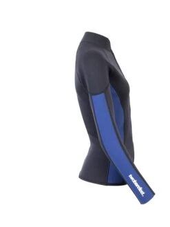 Two Bare Feet Unisex Perspective Full Zip 2.5mm Wetsuit Jacket (Black/Blue) -Dive Master Shop unisex perspective full zip jacket black blue denim 7 5