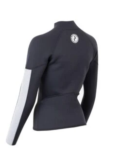 Two Bare Feet Unisex Perspective Full Zip 2.5mm Wetsuit Jacket (Black/Grey/Grey) 13 Two Bare Feet Unisex Perspective Full Zip 2.5mm Wetsuit Jacket (Black/Grey/Grey) -Dive Master Shop unisex perspective full zip jacket black grey grey 4 5