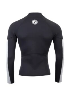 Two Bare Feet Perspective Full Zip 2.5mm Wetsuit Jacket (Black/Grey/Grey) 14 Two Bare Feet Perspective Full Zip 2.5mm Wetsuit Jacket (Black/Grey/Grey) -Dive Master Shop unisex perspective full zip jacket black grey grey 5