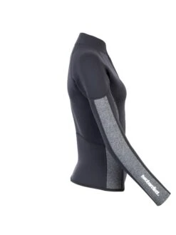 Two Bare Feet Unisex Perspective Half Zip 2.5mm Wetsuit Jacket (Black/Grey) 16 Two Bare Feet Unisex Perspective Half Zip 2.5mm Wetsuit Jacket (Black/Grey) -Dive Master Shop unisex perspective half zip jacket black delta 7 6