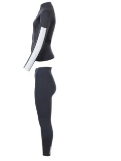 Two Bare Feet Unisex Perspective Full Zip 2.5mm Wetsuit Jacket & Pants Set (Black/Grey/Grey) -Dive Master Shop ur1c7a q 2