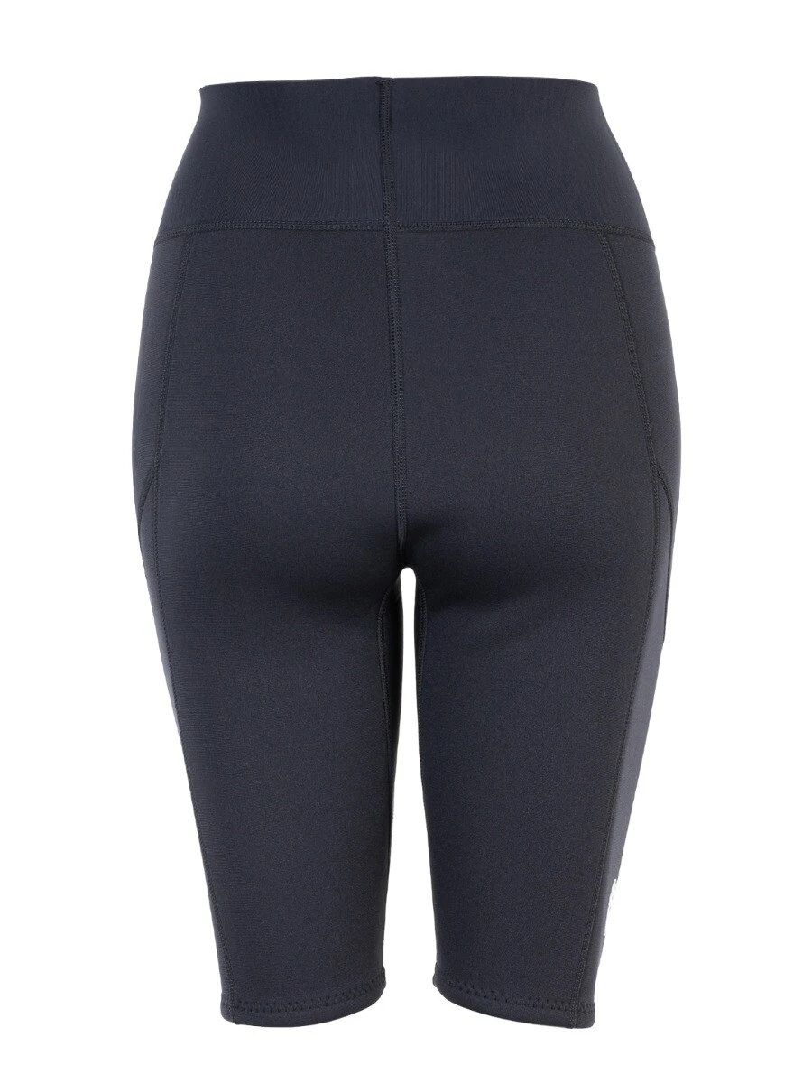 Two Bare Feet Womens Aspect Fleece Lined Zipless Thermal 2.5mm Superstretch Wetsuit Top & Shorts Set (Black/Grey) 10 Two Bare Feet Womens Aspect Fleece Lined Zipless Thermal 2.5mm Superstretch Wetsuit Top & Shorts Set (Black/Grey) - Image 8