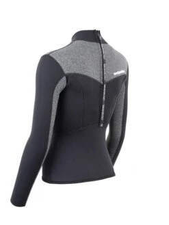 Two Bare Feet Womens Aspect Back Zip 2.5mm Wetsuit Jacket (Black/Grey) 13 Two Bare Feet Womens Aspect Back Zip 2.5mm Wetsuit Jacket (Black/Grey) -Dive Master Shop womens aspect back zip jacket black delta 4