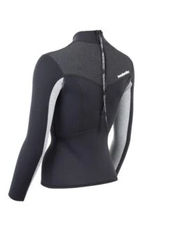 Two Bare Feet Womens Aspect Back Zip 2.5mm Wetsuit Jacket (Black/Grey/Grey) 13 Two Bare Feet Womens Aspect Back Zip 2.5mm Wetsuit Jacket (Black/Grey/Grey) -Dive Master Shop womens aspect back zip jacket black grey grey 4 1