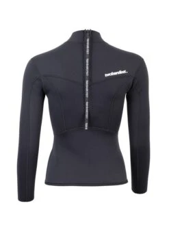 Two Bare Feet Womens Aspect Back Zip 2.5mm Wetsuit Jacket (Black) -Dive Master Shop womens aspect back zip jacket black 5