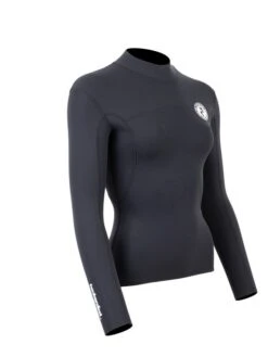 Two Bare Feet Womens Aspect Fleece Lined Zipless Thermal 2.5mm Superstretch Wetsuit Top (Black) 18 Two Bare Feet Womens Aspect Fleece Lined Zipless Thermal 2.5mm Superstretch Wetsuit Top (Black) -Dive Master Shop womens aspect fleece lined thermal top black 8
