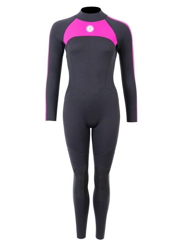 Two Bare Feet Flare 2.5mm Womens Superstretch Full Length Wetsuit (Raspberry) 3 Two Bare Feet Flare 2.5mm Womens Superstretch Full Length Wetsuit (Raspberry)