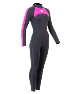 Two Bare Feet Flare 2.5mm Womens Superstretch Full Length Wetsuit (Raspberry) 18 Two Bare Feet Flare 2.5mm Womens Superstretch Full Length Wetsuit (Raspberry) -Dive Master Shop womens flare full raspberry 8