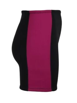 Two Bare Feet Womens Harmony 3mm Wetsuit Shorts (Black / Raspberry) -Dive Master Shop womens harmony 3mm wetsuit shorts black raspberry 7 1