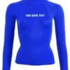Two Bare Feet Unisex Long Sleeve Rash Vest (Blue) -Dive Master Shop womens long sleeve blue 1