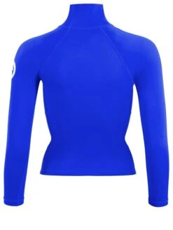 Two Bare Feet Unisex Long Sleeve Rash Vest (Blue) 12 Two Bare Feet Unisex Long Sleeve Rash Vest (Blue) -Dive Master Shop womens long sleeve blue 5