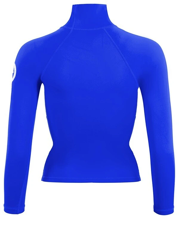 Two Bare Feet Unisex Long Sleeve Rash Vest (Blue) 6 Two Bare Feet Unisex Long Sleeve Rash Vest (Blue) - Image 4