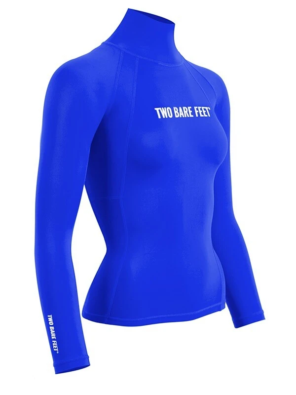 Two Bare Feet Unisex Long Sleeve Rash Vest (Blue) 9 Two Bare Feet Unisex Long Sleeve Rash Vest (Blue) - Image 7
