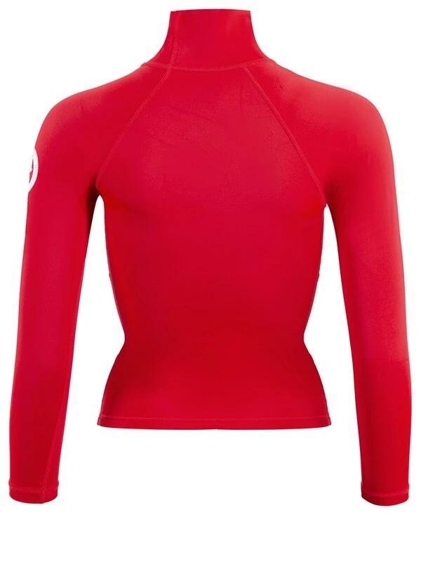 Two Bare Feet Unisex Long Sleeve Rash Vest (Red) 7 Two Bare Feet Unisex Long Sleeve Rash Vest (Red) - Image 5