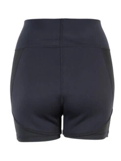 Two Bare Feet Womens Vista 2.5mm Neoprene Wetsuit Overlaid Hotpants (Black) -Dive Master Shop womens overlaid neoprene hotpants black 5