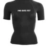 Two Bare Feet Unisex Short Sleeve Rash Vest (Black) -Dive Master Shop womens short sleeve black 1