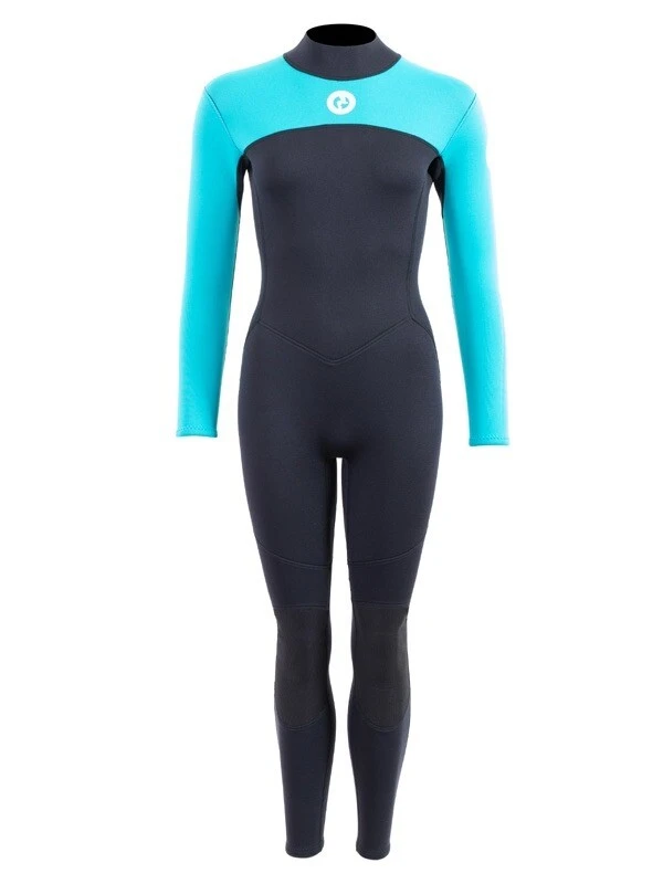 Two Bare Feet Thunderclap 2.5mm Womens Wetsuit (Aqua) 3 Two Bare Feet Thunderclap 2.5mm Womens Wetsuit (Aqua)