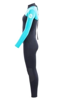 Two Bare Feet Thunderclap 2.5mm Womens Wetsuit (Aqua) 12 Two Bare Feet Thunderclap 2.5mm Womens Wetsuit (Aqua) -Dive Master Shop womens thunderclap full wetsuit aqua 3
