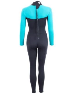 Two Bare Feet Thunderclap 2.5mm Womens Wetsuit (Aqua) 14 Two Bare Feet Thunderclap 2.5mm Womens Wetsuit (Aqua) -Dive Master Shop womens thunderclap full wetsuit aqua 5