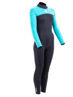 Two Bare Feet Thunderclap 2.5mm Womens Wetsuit (Aqua) 17 Two Bare Feet Thunderclap 2.5mm Womens Wetsuit (Aqua) -Dive Master Shop womens thunderclap full wetsuit aqua 8