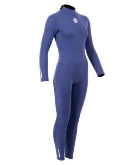 Two Bare Feet Thunderclap 2.5mm Womens Wetsuit (Navy) -Dive Master Shop womens thunderclap full wetsuit navy 8