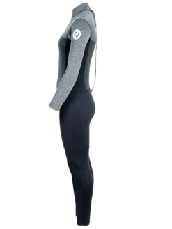 Two Bare Feet Thunderclap Pro 4/3mm Womens Winter Wetsuit (Black/Delta Grey) 12 Two Bare Feet Thunderclap Pro 4/3mm Womens Winter Wetsuit (Black/Delta Grey) -Dive Master Shop womens thunderclap pro delta grey 3 6