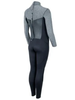 Two Bare Feet Thunderclap Pro 3/2mm Womens Wetsuit (Black/Delta Grey) -Dive Master Shop womens thunderclap pro delta grey 6 7