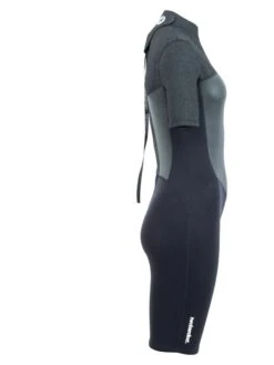 Two Bare Feet Thunderclap Pro 3/2mm Womens Shorty Wetsuit (Black/Dark Grey) 16 Two Bare Feet Thunderclap Pro 3/2mm Womens Shorty Wetsuit (Black/Dark Grey) -Dive Master Shop womens thunderclap pro shorty dark 7