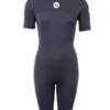 Two Bare Feet Thunderclap 2.5mm Womens Shorty Wetsuit (Black) -Dive Master Shop womens thunderclap shorty wetsuit black 1 1