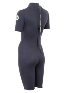 Two Bare Feet Thunderclap 2.5mm Womens Shorty Wetsuit (Black) 13 Two Bare Feet Thunderclap 2.5mm Womens Shorty Wetsuit (Black) -Dive Master Shop womens thunderclap shorty wetsuit black 4