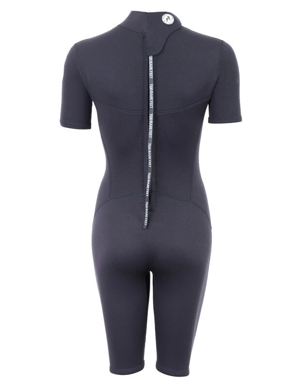 Two Bare Feet Thunderclap 2.5mm Womens Shorty Wetsuit (Black) 7 Two Bare Feet Thunderclap 2.5mm Womens Shorty Wetsuit (Black) - Image 5