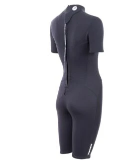 Two Bare Feet Thunderclap 2.5mm Womens Shorty Wetsuit (Black) 15 Two Bare Feet Thunderclap 2.5mm Womens Shorty Wetsuit (Black) -Dive Master Shop womens thunderclap shorty wetsuit black 6