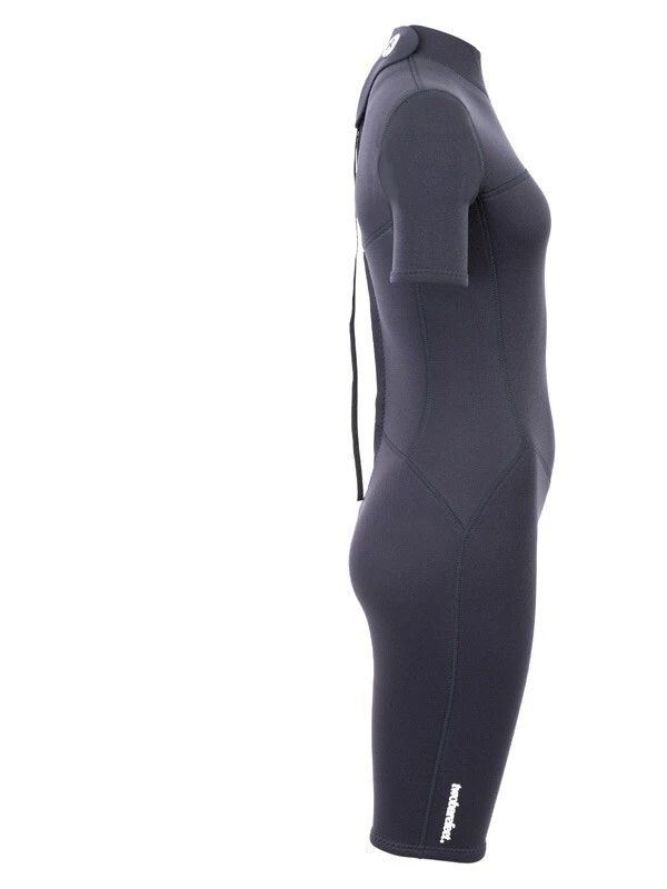 Two Bare Feet Thunderclap 2.5mm Womens Shorty Wetsuit (Black) 9 Two Bare Feet Thunderclap 2.5mm Womens Shorty Wetsuit (Black) - Image 7