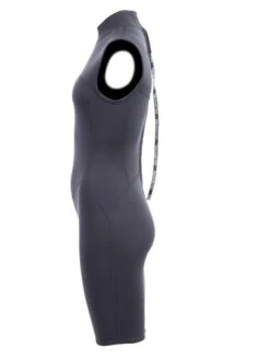 Two Bare Feet Thunderclap 2.5mm Womens Sleeveless Shorty Wetsuit (Black) -Dive Master Shop womens thunderclap sleeveless shorty wetsuit 3