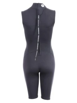 Two Bare Feet Thunderclap 2.5mm Womens Sleeveless Shorty Wetsuit (Black) -Dive Master Shop womens thunderclap sleeveless shorty wetsuit 5